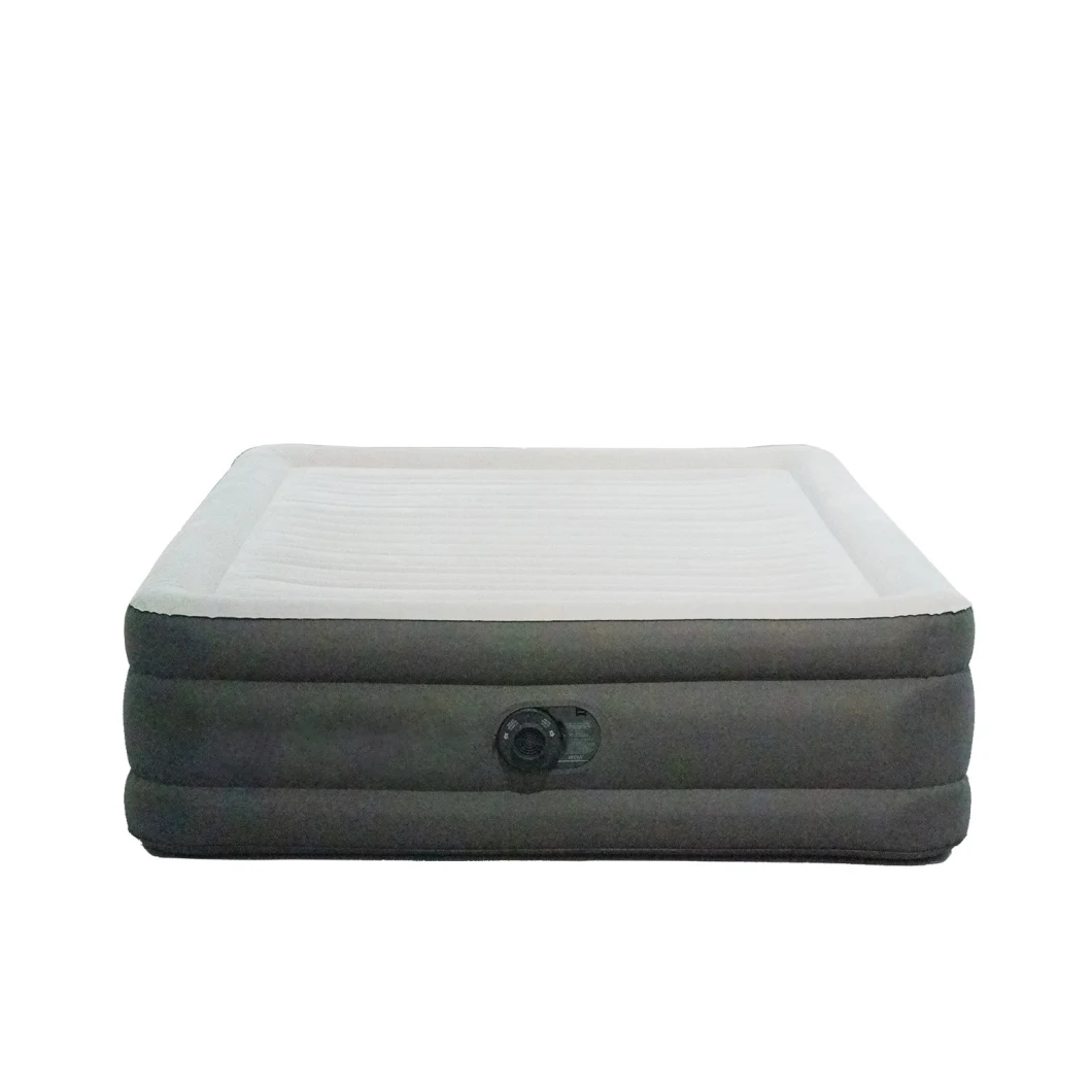 Factory Direct Price Electric Airbed with Built in Pump Fast Inflation Camping Carry Bag Inflatable Air Bed