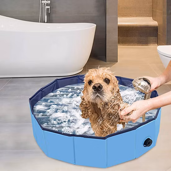 Piscina para cães de banho para animais de estimação por atacado