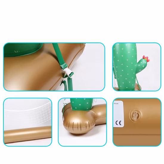 Rede de vôlei inflável quadra de verão água jogo brinquedos de natação para crianças Wyz19983