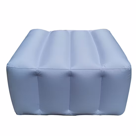 Sofá-cama de ar inflável azul personalizado de fábrica