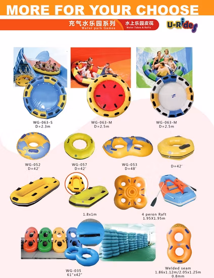 Brinquedos infantis infláveis ​​rolinho aquático para playground aquático