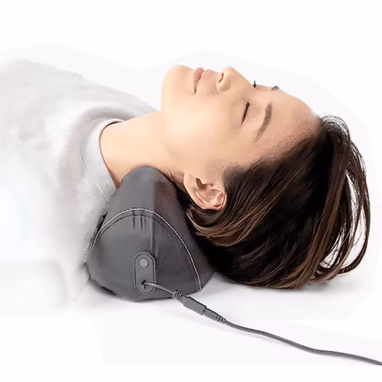 Air Bag Pressão Vibração Aquecimento Tecido Profundo Amassamento Viagens Shiatsu Travesseiro Massageador Costas, Pescoço e Ombros