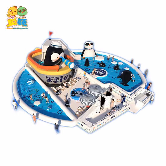 Grande brinquedo inflável do parque de diversões da cidade do divertimento do cogumelo castelo inflável com slide para crianças inflável tumpy castelo de doces para venda