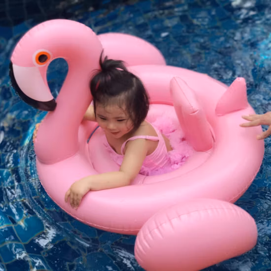 Flutuador Flamingo Inflável para Piscina (7MS318X)